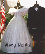 Wedding gown and suit rental